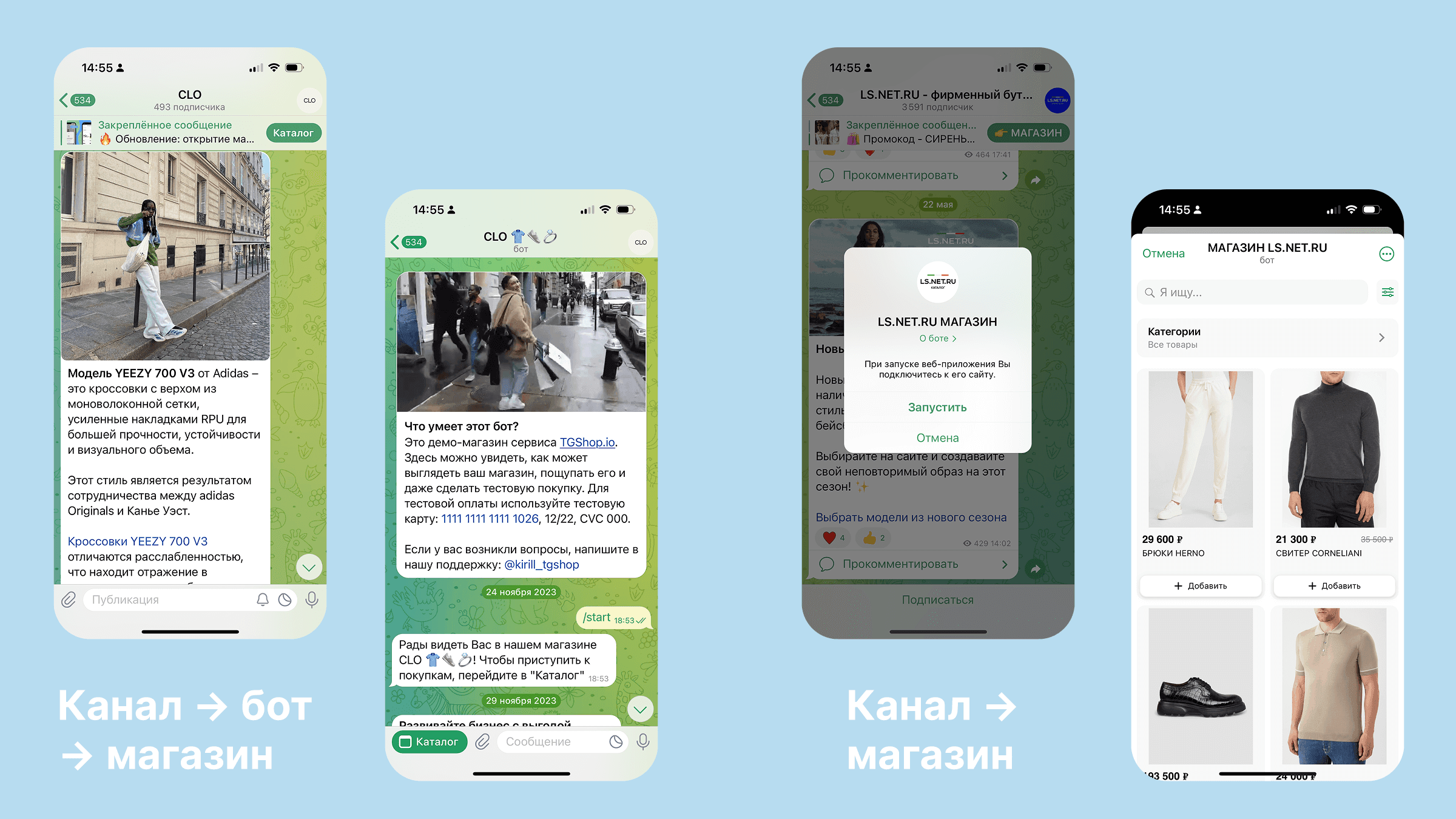 Как открыть магазин в Телеграм-канале