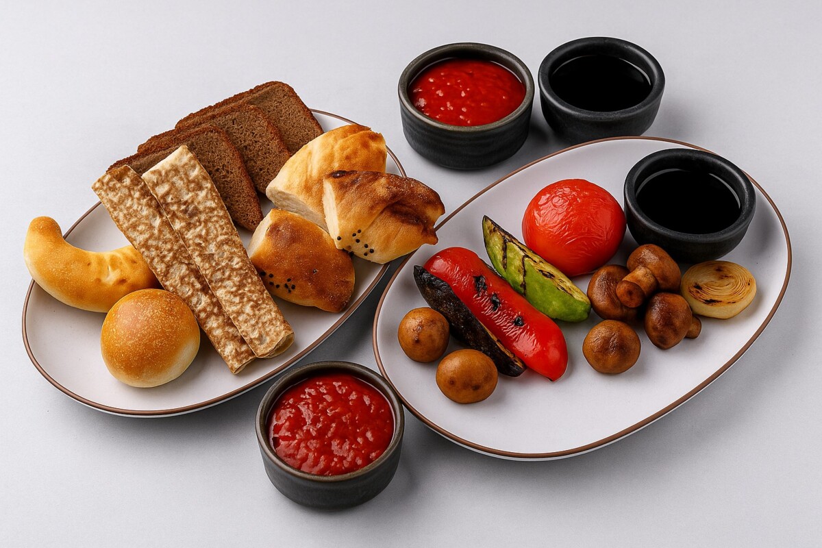 Соусы, Гарниры и хлеб🥖🍟