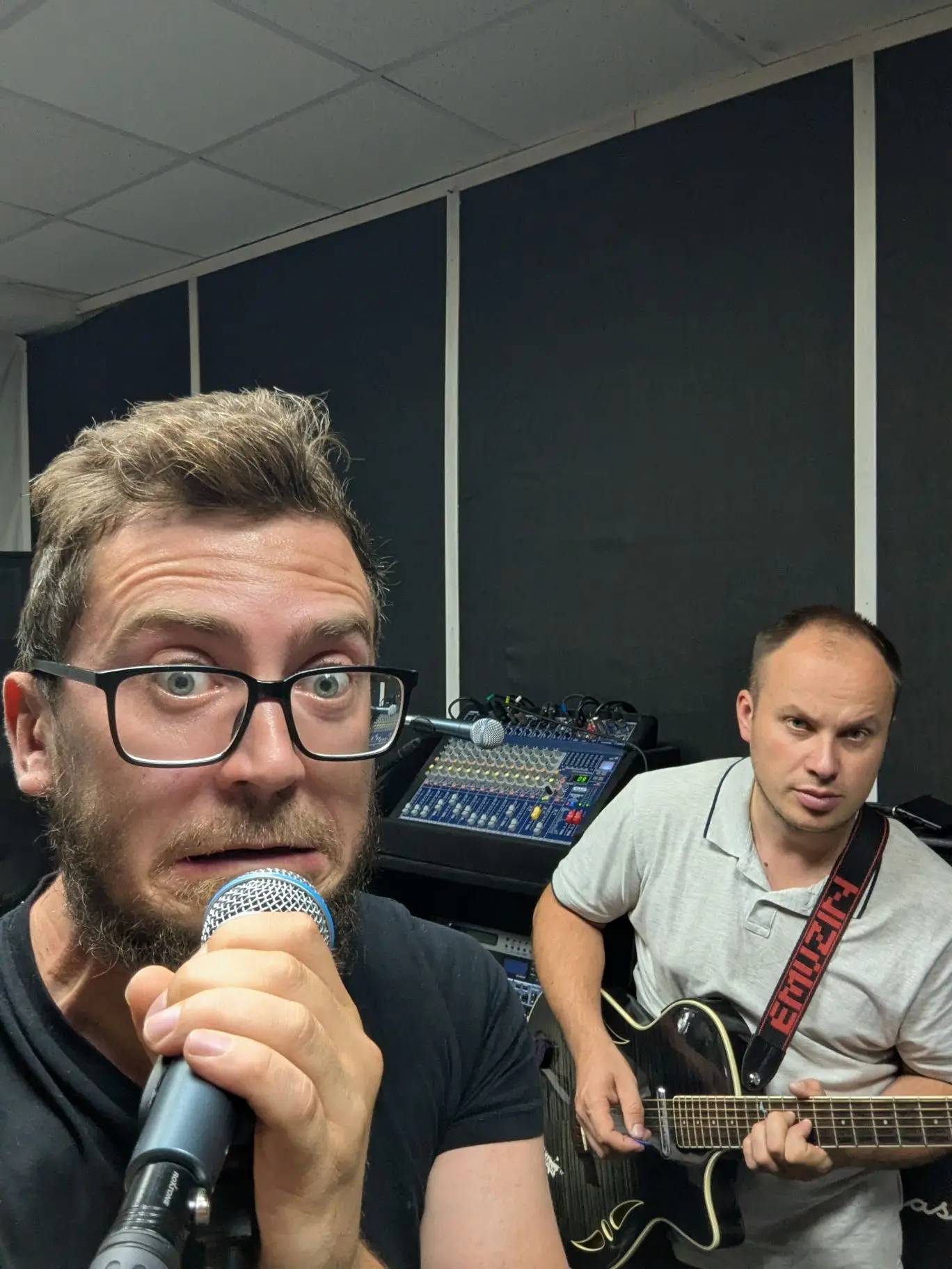 STEEh на репетиции