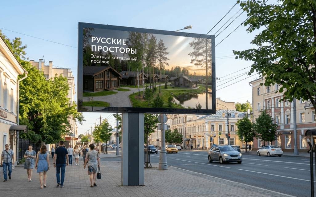 Билборд — коттеджный поселок