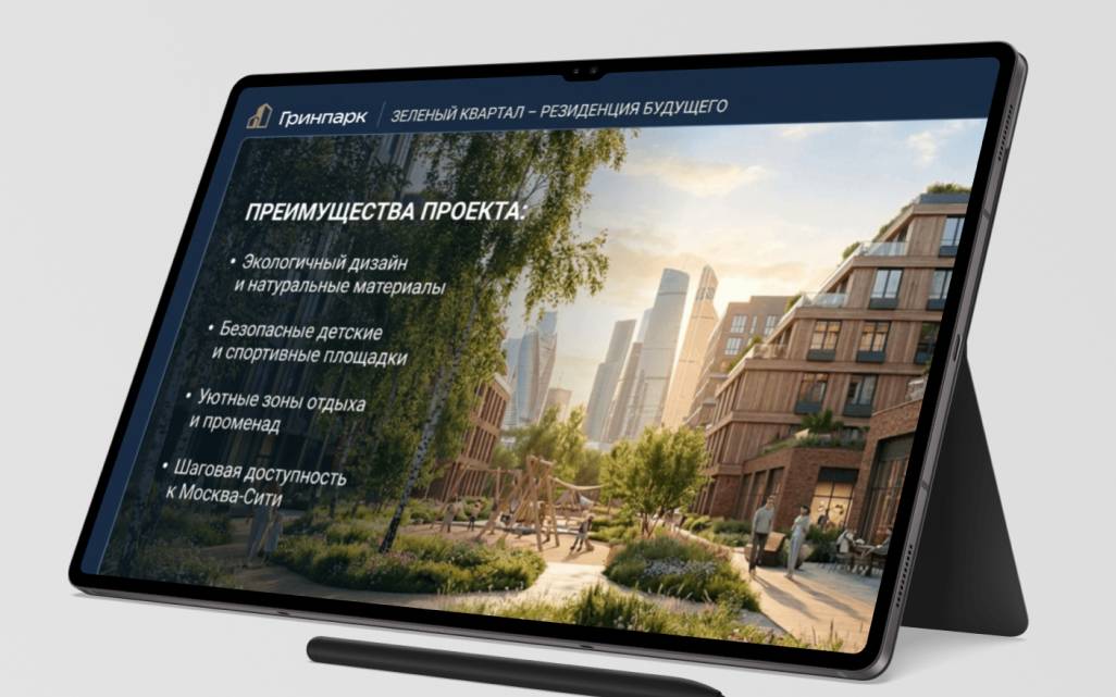 Планшет — презентация ЖК
