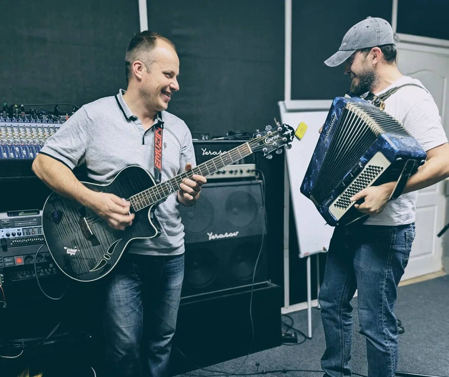 STEEh на репетиции