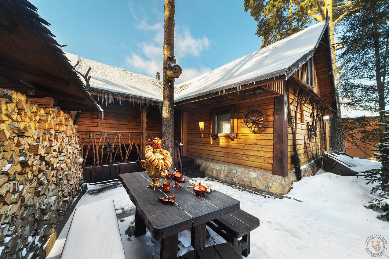 Уютная атмосфера бани