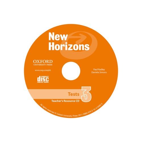 New Horizons 4 class Audio CDS. New Enterprise b2 Tests CD-ROM. New Horizons 1 class Audio CDS. New Horizons student's book. Prepare 3 tests