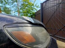 Реснички на фары MITSUBISHI OUTLANDER 2002-2006