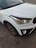 Накладки на передние фары (реснички) для Hyundai Creta 2016-2021