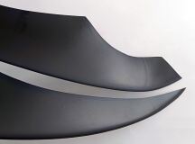 Накладки на передние фары (реснички) для Chevrolet Lanos 2005-2009