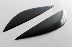 Накладки на передние фары (Реснички) Renault Sandero 2009-2013, Sandero Stepway 2009-2013