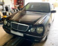 Накладки на фары (реснички) для Mercedes-Benz E-Class 210 1995-2002