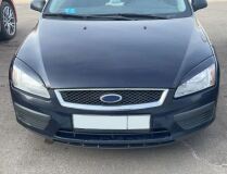 Накладки на фары (реснички) Ford Focus 2 2005-2008 дорестайлинг (ABS)