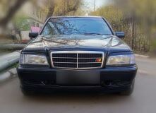 Реснички на фары для Mercedes-Benz C class 1993-2000 (W202, S202)