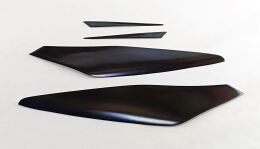 Накладки на задние фонари (реснички) для Honda Accord IX (седан) 2012-2015