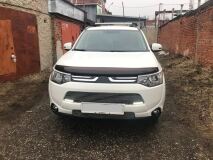 Реснички на фары для Mitsubishi Outlander 2012-2014
