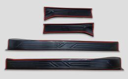 Накладки на внутренние пороги дверей для Nissan Almera N16 (2000 - 2006), Almera Classic (2006 - 2012)