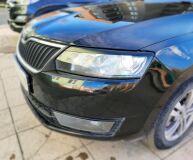 Накладки на фары (реснички) для Skoda Rapid 2013-2020
