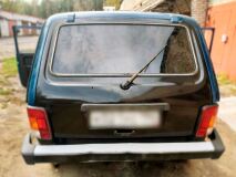 Дверь задняя пластиковая для LADA 4x4 NIVA