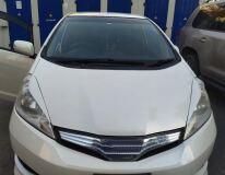 Реснички на фары HONDA FIT 2010-2013 рестайлинг (GP1, GE6, GE7, GE8, GE9)