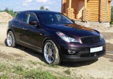 Реснички на фары для INFINITI ЕХ25, ЕХ35, ЕХ37 2007-2013