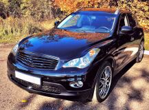 Реснички на фары для INFINITI ЕХ25, ЕХ35, ЕХ37 2007-2013
