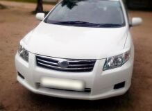 Реснички на фары для Toyota Corolla Axio E140 2006-2008 / Corolla Fielder NZE141 2006-2012