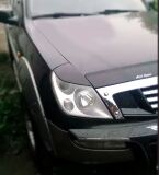 Реснички на фары для Ssang Yong Rexton 2001-2006