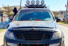Реснички на фары для Ssang Yong Rexton 2001-2006