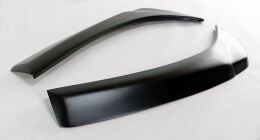 Накладки на фары (реснички) Toyota LAND CRUISER 200 2007-2012 дорестайлинг