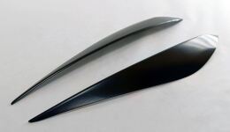 Реснички на фары HONDA FIT 2010-2013 рестайлинг (GP1, GE6, GE7, GE8, GE9)