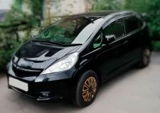 Реснички на фары HONDA FIT 2010-2013 рестайлинг (GP1, GE6, GE7, GE8, GE9)