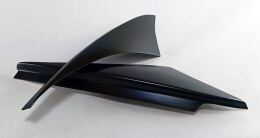 Накладки на фары (реснички) для Nissan Qashqai 2007-2010