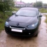 Реснички на фары для Renault Fluence 2009-2013
