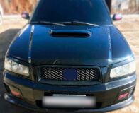 Реснички на фары для Subaru Forester SG5 ДОРЕСТАЙЛИНГ 02.2002 - 08.2005