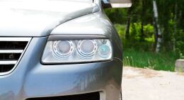 Реснички на фары для Volkswagen Touareg 2002-2006