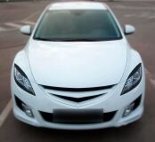 Накладки на фары (реснички) для Mazda 6 2007-2012 г.в.