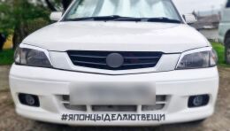 Реснички на фары для MAZDA DEMIO 1999-2002