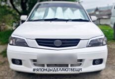 Реснички на фары для MAZDA DEMIO 1999-2002