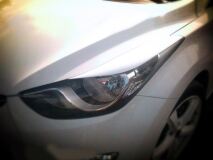 Реснички на фары для Hyundai Elantra, Avante 2010-2013