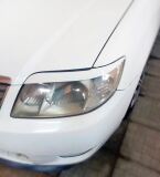 Реснички на фары TOYOTA COROLLA NZE121 РЕСТАЙЛИНГ 2004-2007 (УЗКИЕ)