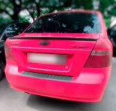 Накладка на задний бампер  для Chevrolet Aveo (седан) 2007-2012, Ravon Nexia R3