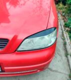 Накладки на фары (реснички) для Opel Astra G 1998-2004