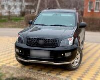 Реснички на фары для Toyota Land Cruiser Prado 120
