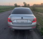Накладки на задние фонари (реснички) для Skoda Octavia A7 2012-2017 (III дорестайлинг)