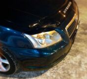 Накладки на фары (реснички) для Toyota Avensis T 250 2003-2008