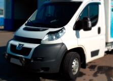 Накладки на передние фары (реснички) для Peugeot Boxer шасси 2006-2013, Boxer 2006-2013 (250 кузов)