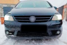 Накладки на фары (реснички) для Volkswagen Golf Plus 2005-2014