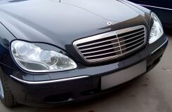 Накладки на фары (реснички) для Mercedes-Benz S-Class 220 1998-2005