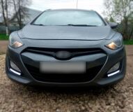 Накладки на фары (реснички) для Hyundai i30 2012-2016