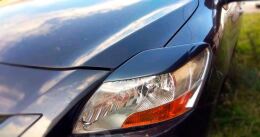 Реснички на фары для Toyota Belta 2005-2012 NCP96