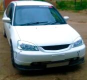 Реснички на фары для Honda Civic ES5 7 поколение 2000 - 2003