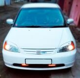 Реснички на фары для Honda Civic ES5 7 поколение 2000 - 2003